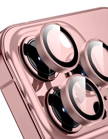 Metal Camera Lens Apple iPhone 12 Pro /розови/
