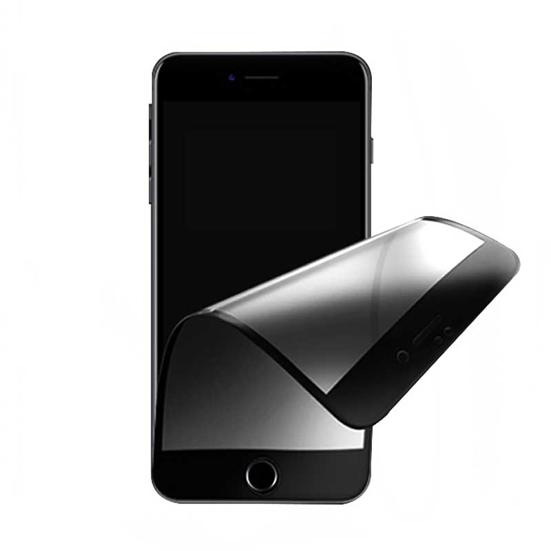 NANO 5D Tempered Glass Apple iPhone 14 Pro /черно/ – снимка 3