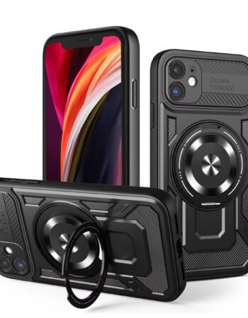 Калъф ARMOR MagRing Apple iPhone 16 Plus /черен/