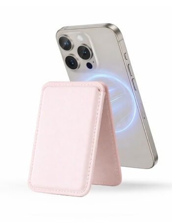 Калъф за карти Vertical stand wallet cardslot, MagSafe /розов/