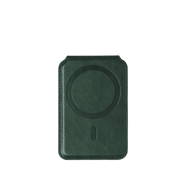 Калъф за карти Folding wallet cardslot, MagSafe /тъмнозелен/ – снимка 2