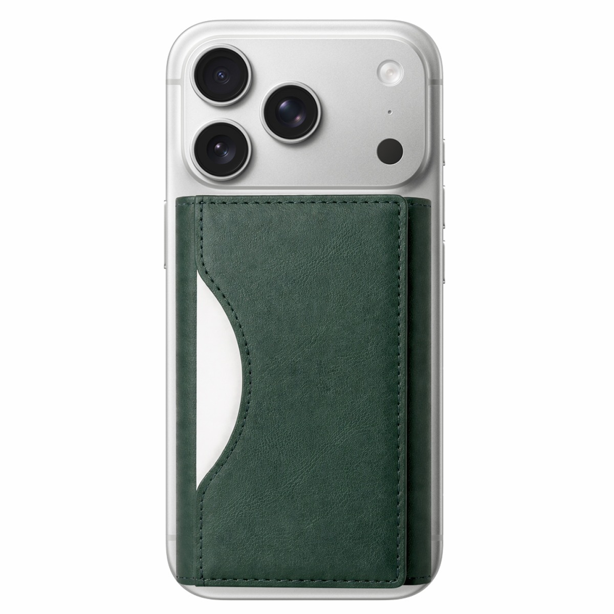 Калъф за карти Triple Wallet cardslot, MagSafe /тъмнозелен/