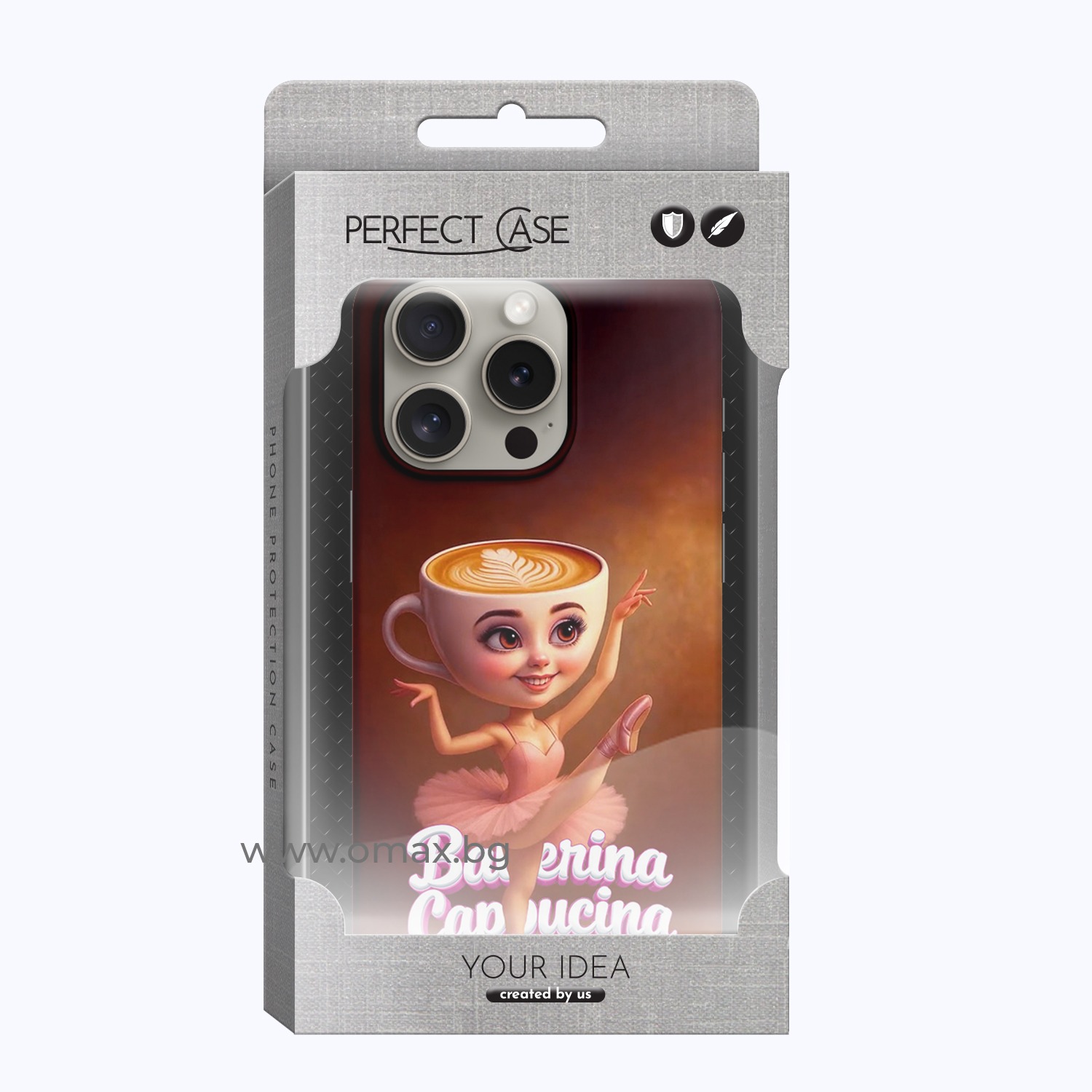 Калъф Italian Brainrot Apple iPhone 7/8 /Ballerina Capuccina/ – снимка 2