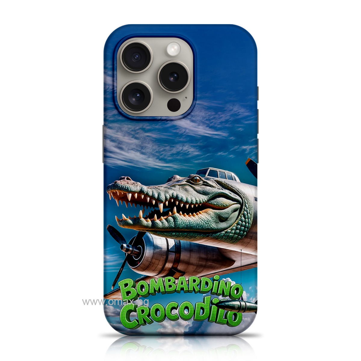 Калъф Italian Brainrot Apple iPhone 11 /Bombardino CrocodiLo/ – снимка 3