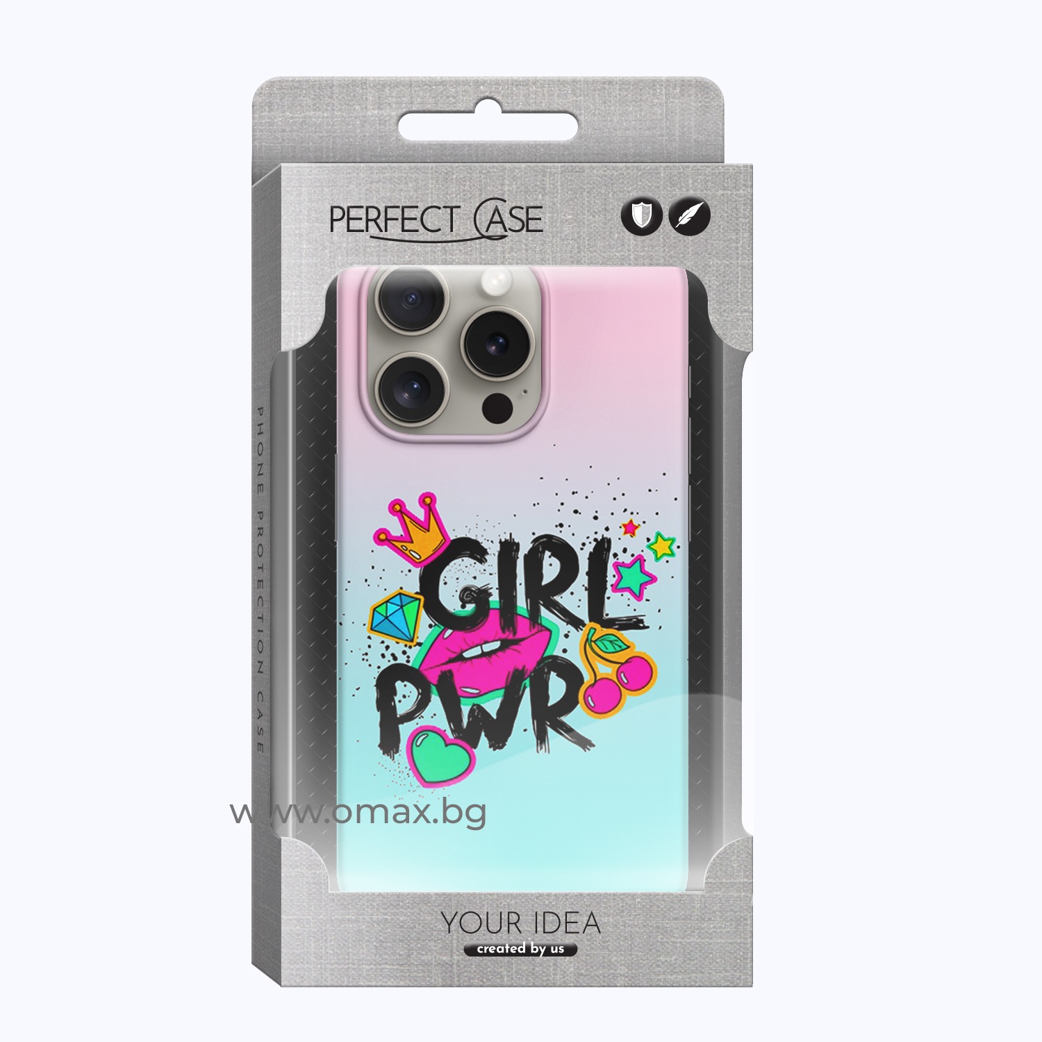 Калъф LOVE-Splash Apple iPhone 17 Pro Max /Girl Power/ – снимка 2