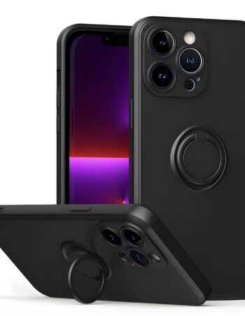 Калъф RING Silicone Apple iPhone 17 /черен/