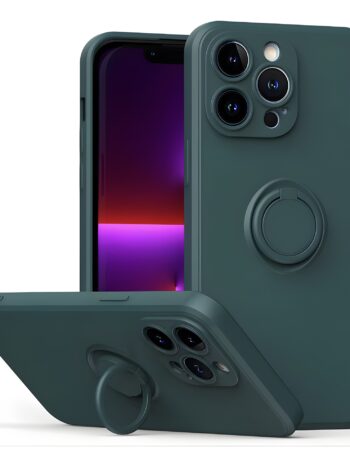 Калъф RING Silicone Apple iPhone 17 /зелен/
