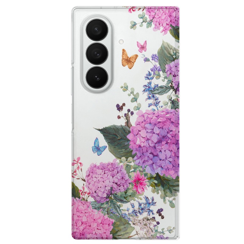 Калъф Urban Shell Samsung Z Fold 6 /lilac flower/