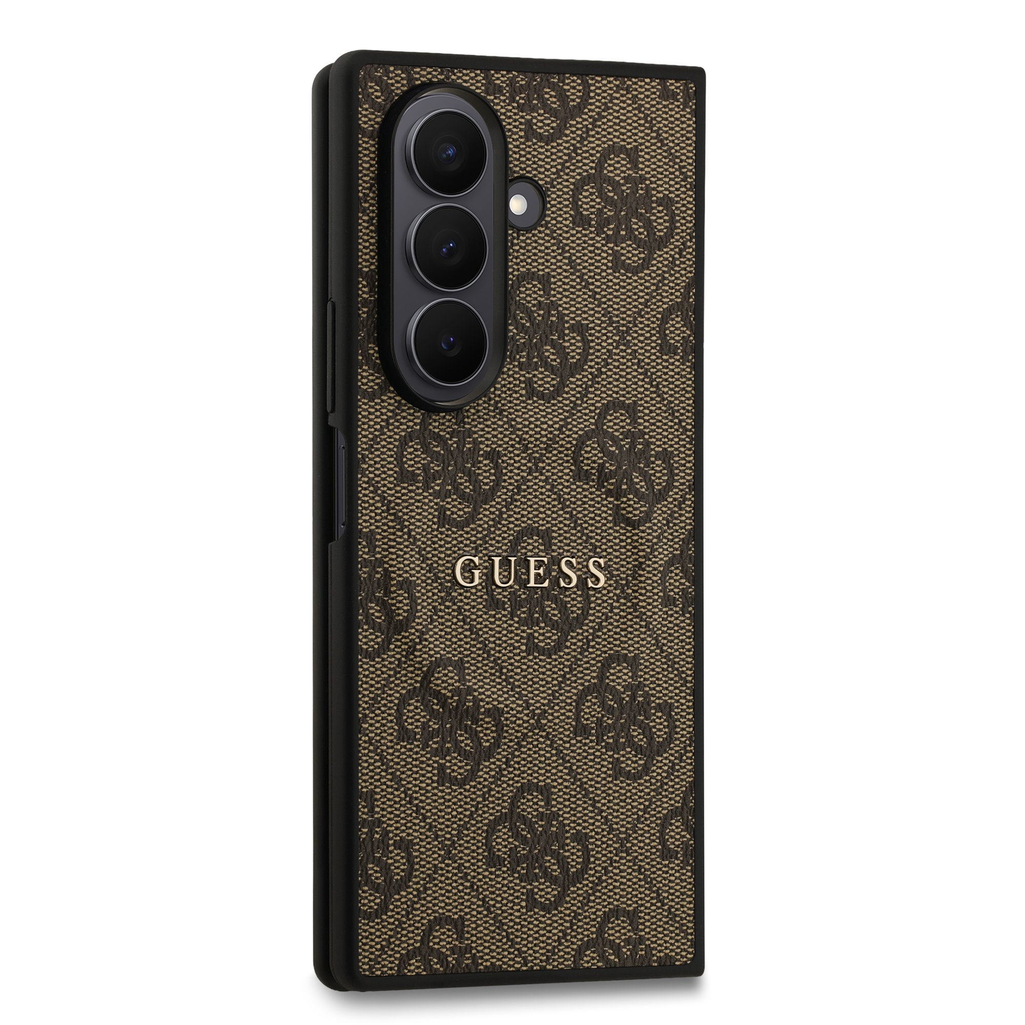 GUESS Калъф Samsung Z Fold 7, PU Leather 4G Colored Ring MagSafe, кафяв - GUHMZFD7P4MSEGCW – снимка 2