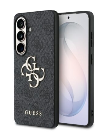 GUESS Калъф Samsung S26 Plus, PU 4G Metal Logo /сив/ - GUHCS26M4GMGGR