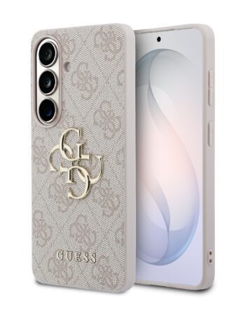 GUESS Калъф Samsung S26 Plus, PU 4G Metal Logo /розов/ - GUHCS26S4GMGPI