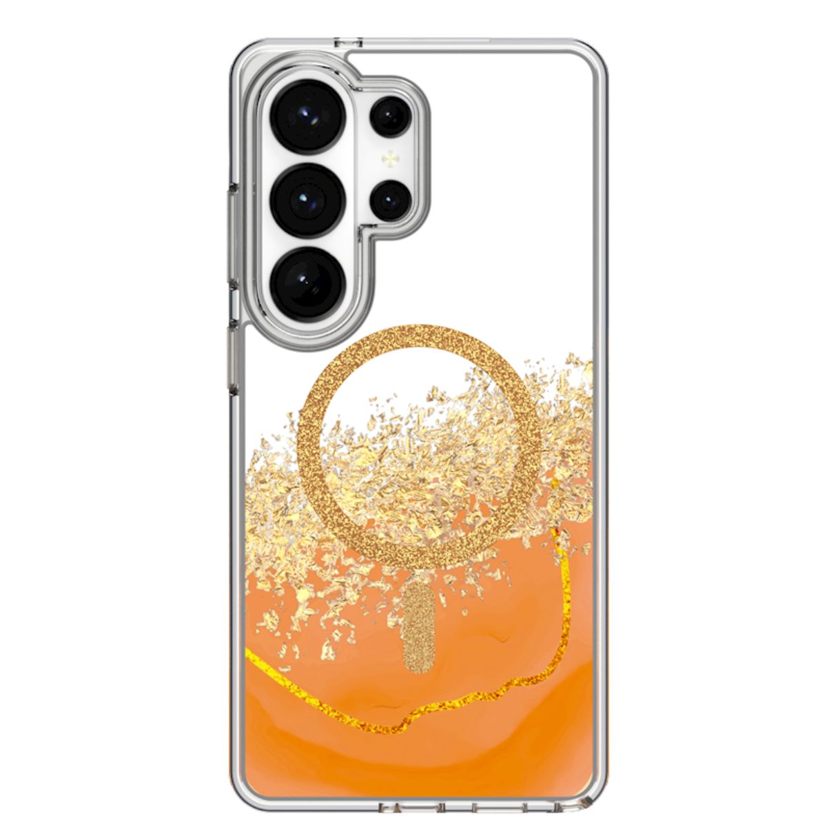 Калъф KARAT MagSafe Samsung S26 /amber marble/