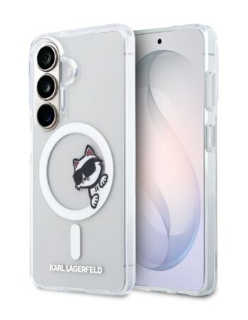 Karl Lagerfeld Samsung S26 Plus, IML Choupette Peekaboo MagSafe /прозрачен/ - KLHMS26M6HCPSCT