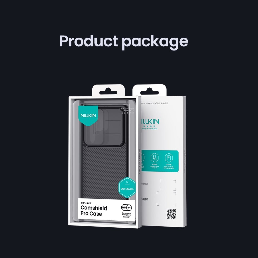 NILLKIN Калъф Samsung S26 Ultra, Camshield Pro /прозрачно черен/ – снимка 2