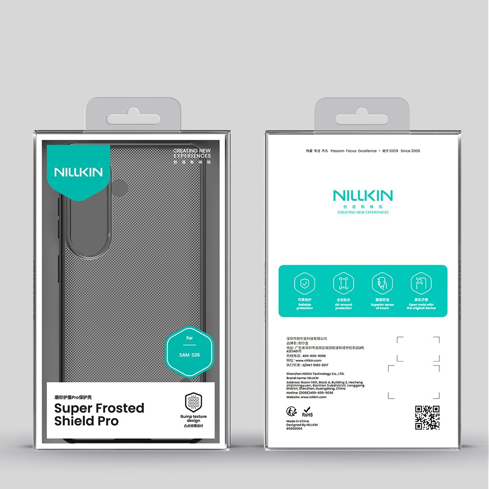 NILLKIN Калъф Samsung S26 Ultra, Super Frosted Shield Pro /прозрачно черен/ – снимка 3