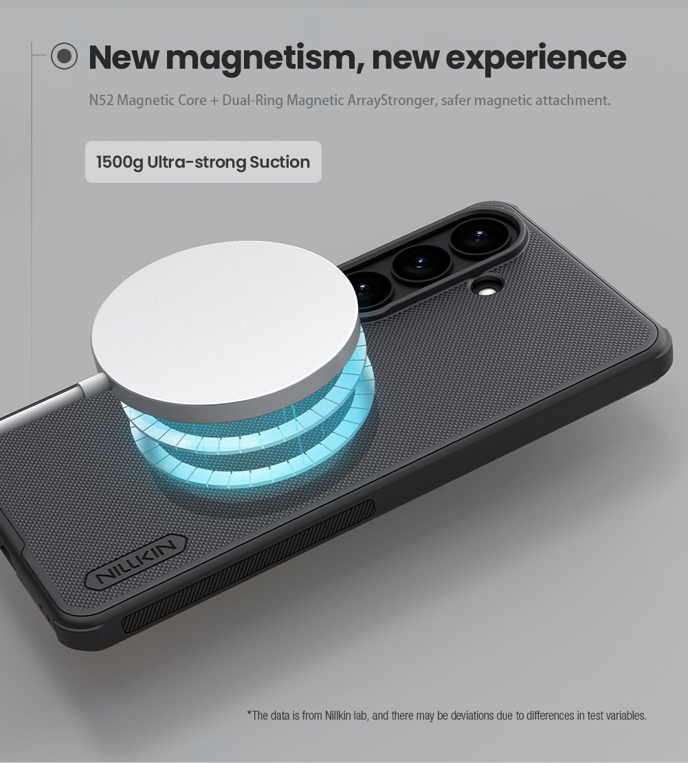NILLKIN Калъф Samsung S26 Plus, Super Frosted Shield Pro MagSafe /черен/ – снимка 3