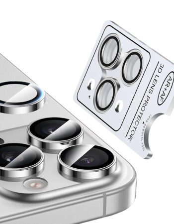 Metal Camera Lens Apple iPhone 16 Pro/16 Pro Max /титаниево бели/ NORDIC
