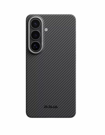 PITAKA Калъф Samsung S26, Aramid Edge MagSafe, черно/сиво - KS2601