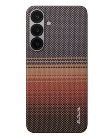 PITAKA Калъф Samsung S25, Tactile Woven, sunset - KS2503
