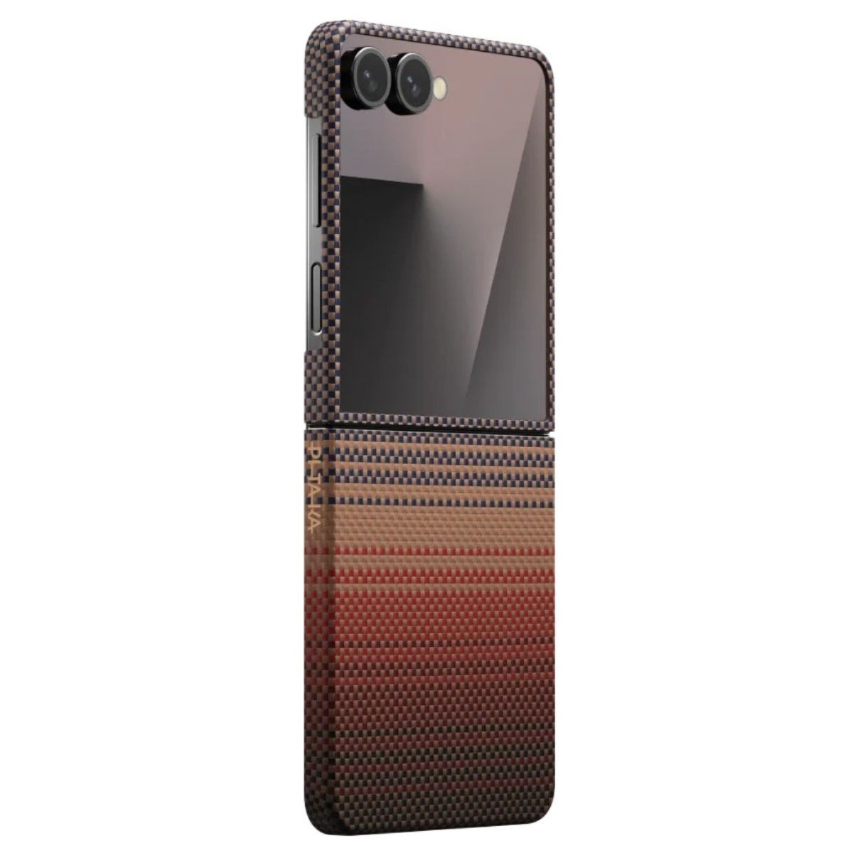 PITAKA Калъф Samsung Z Flip 7, Ultra-Slim MagSafe, sunset - FSFLIP7