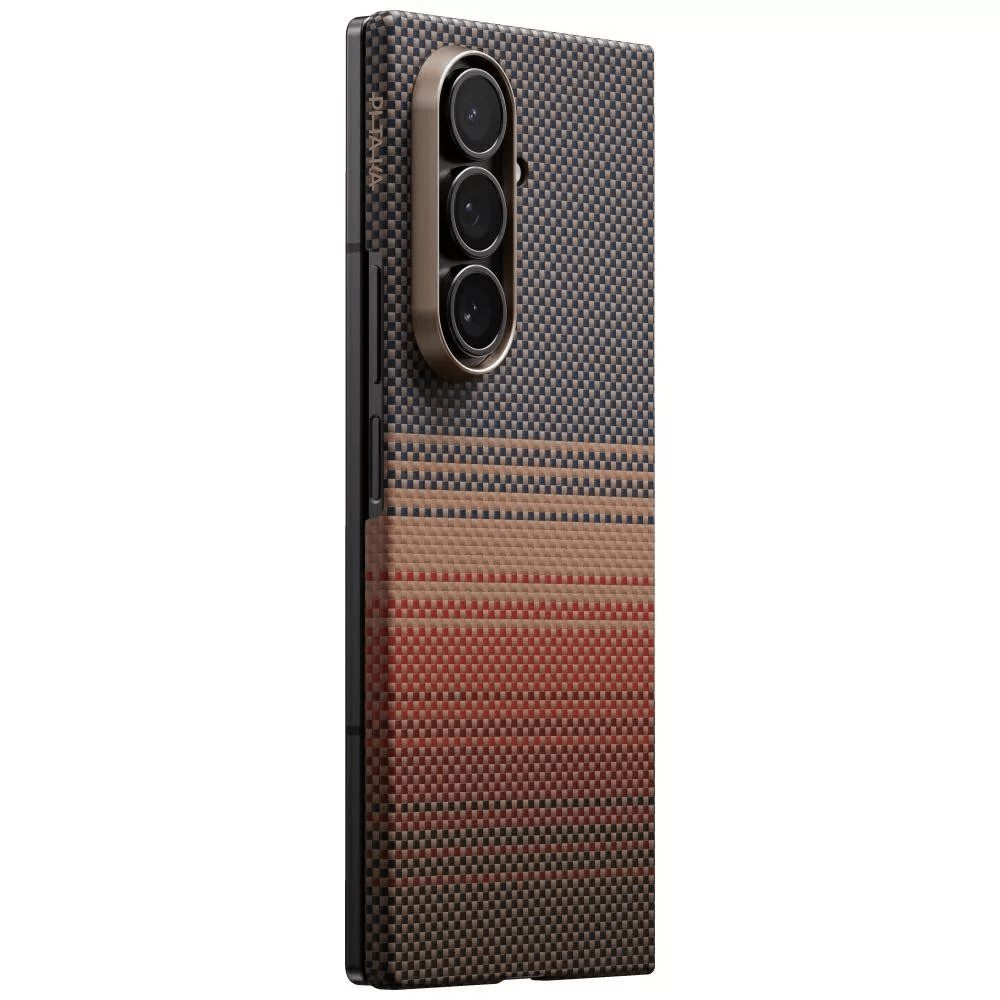 PITAKA Калъф Samsung Z Fold 7, Ultra-Slim MagSafe, sunset - FSFold7 – снимка 2