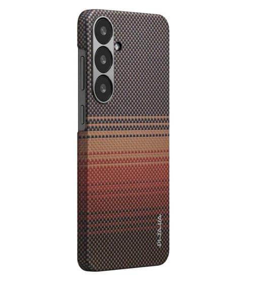 PITAKA Калъф Samsung S25, Tactile Woven, sunset - KS2503 – снимка 2