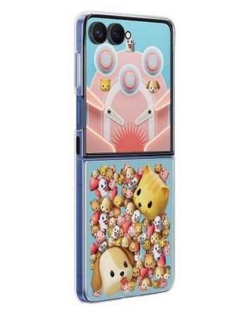 Калъф FlipSuit Samsung Z Flip 7 EF-ZF766CTE /прозрачен/