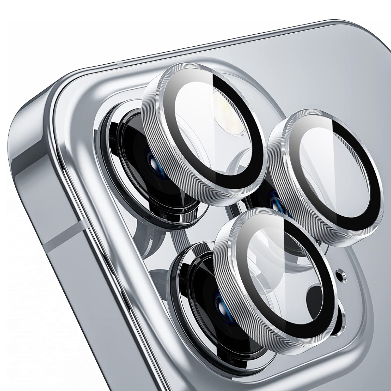 Metal Camera Lens Apple iPhone 13 /сребристи/