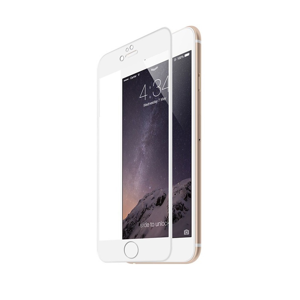 OG Tempered Glass Apple iPhone 7/8 Plus /бяло/ – снимка 3