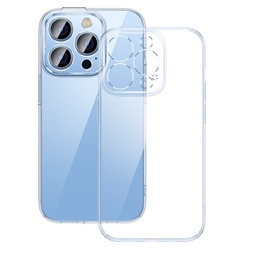 BASEUS Калъф + Стъклен протектор Crystal Ultra-Thin Apple iPhone 14 /прозрачен/ – снимка 2