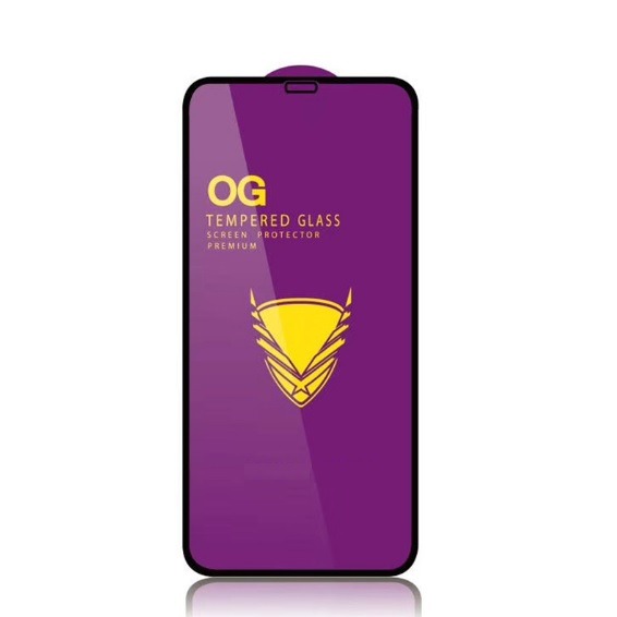 OG Tempered Glass Samsung A12 /черно/ – снимка 2