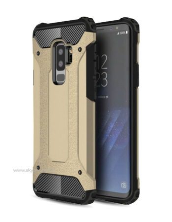 Калъф ARMOR Удароустойчив Samsung S21 Plus /златен/