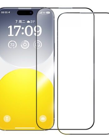 BASEUS Tempered Glass SET Crystal Ceramic Apple iPhone 15 Plus (2 броя), P6001205Q201-04