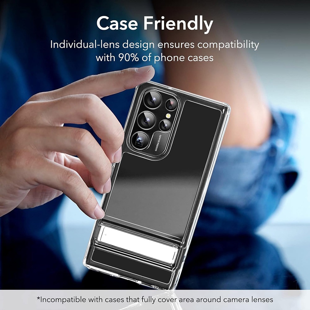 ESR Camera Lens Samsung S24 Ultra /сребристи/ – снимка 3