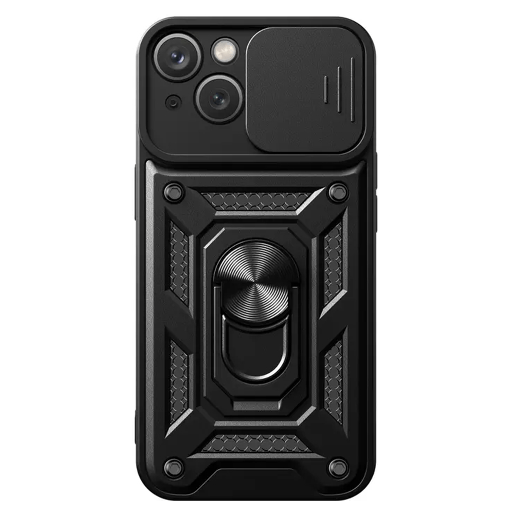 Калъф ARMOR CamSlide Удароустойчив Samsung A37 5G /черен/
