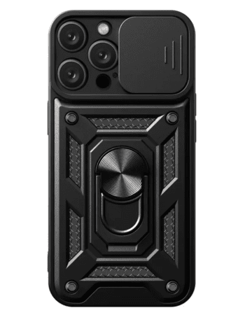 Калъф ARMOR CamSlide Удароустойчив Apple iPhone 14 Pro Max /черен/