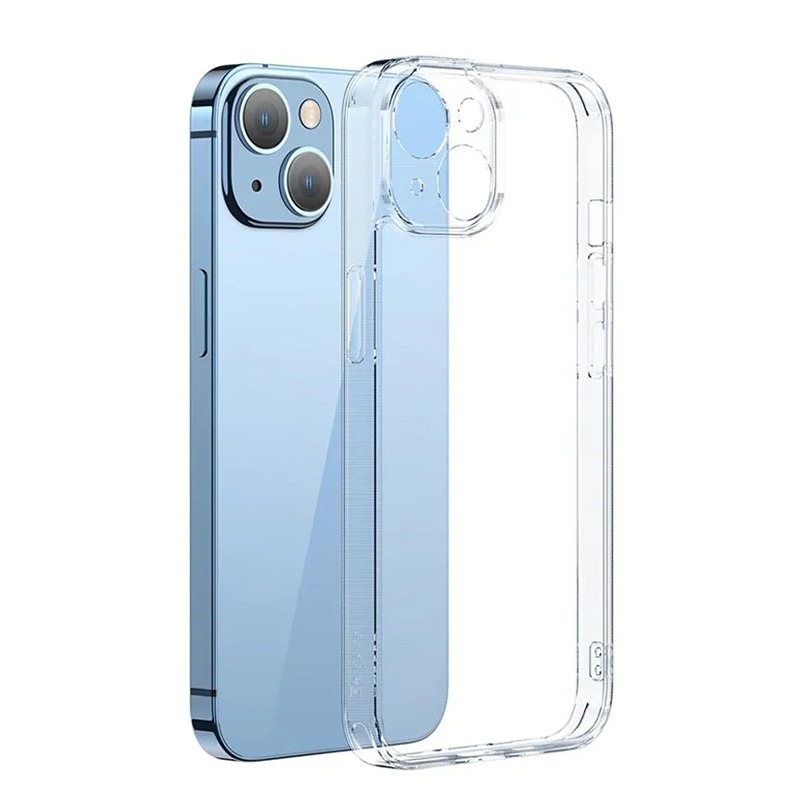 BASEUS Калъф + Стъклен протектор SuperCeramic Glass Apple iPhone 14 Plus /прозрачен/ – снимка 2