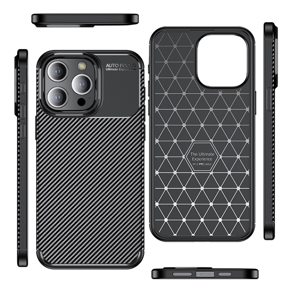 Калъф Business CARBON Apple iPhone 17 Pro /черен/ – снимка 2