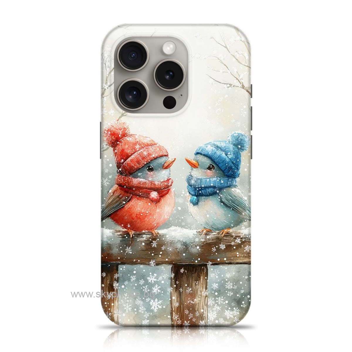 Калъф FreeZy Apple iPhone 15 Pro /birds/ – снимка 3