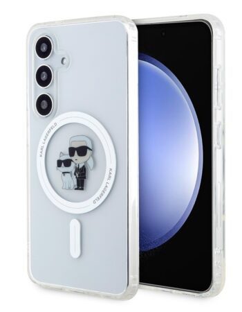 Karl Lagerfeld Калъф Samsung S24, IML Glitter K/C MagSafe /прозрачен/ - KLHMS24SHGKCNOT