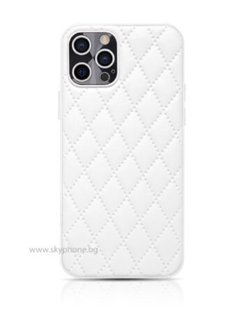 Калъф Leather Apple iPhone 11 Pro /бял/