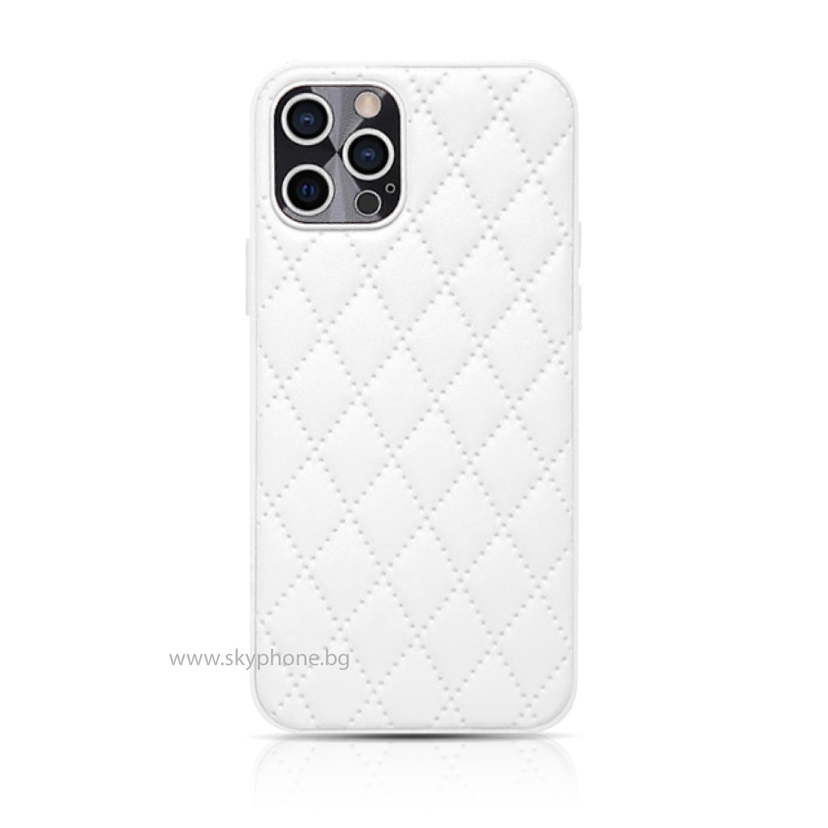 Калъф Leather Apple iPhone 11 Pro /бял/