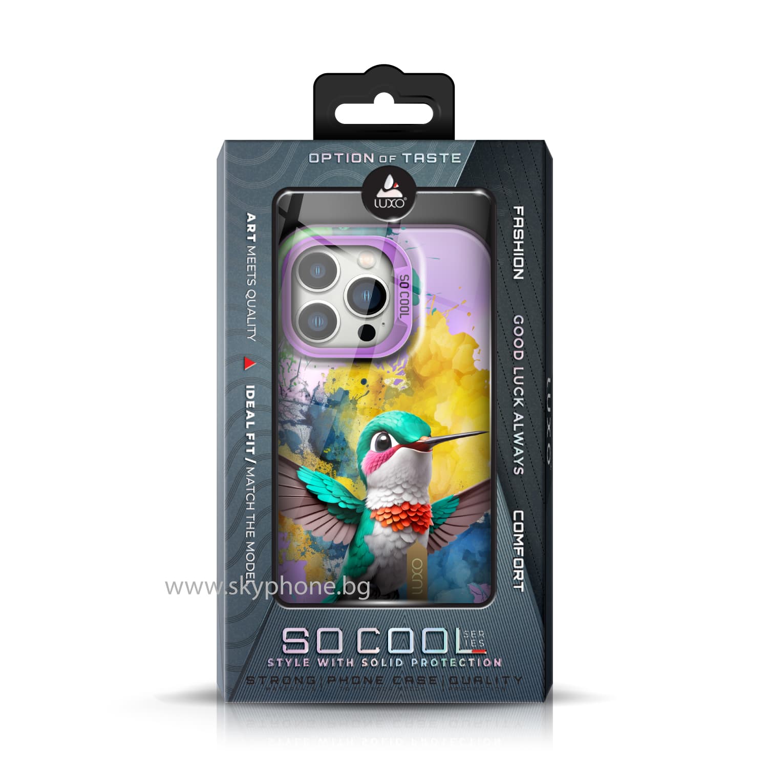 Калъф LUXO So CooL Apple iPhone 15 Plus /колибри/ – снимка 2