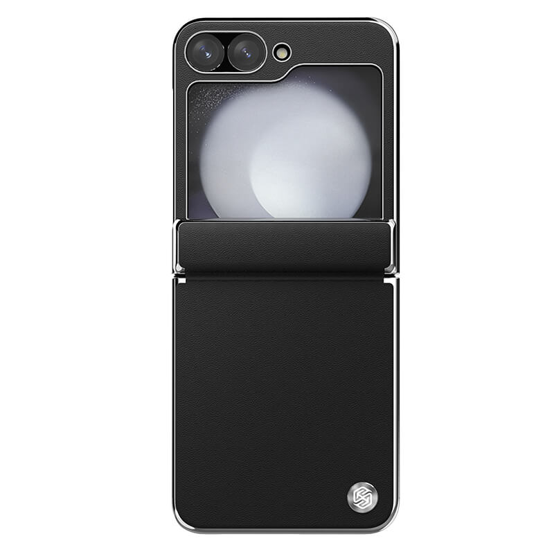 NILLKIN Калъф Samsung Z Flip 6/ Z Flip 7 FE, Camshield Leather /черен/
