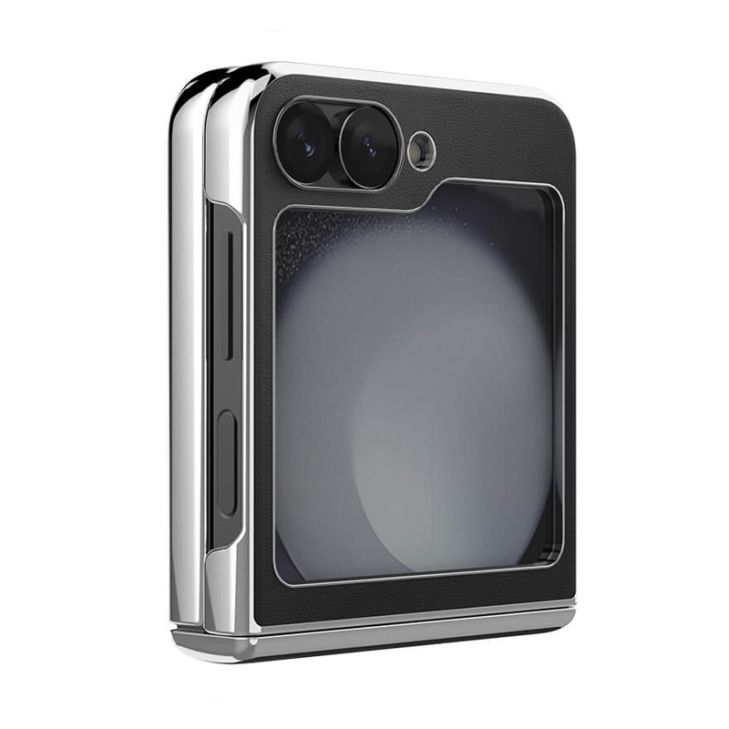 NILLKIN Калъф Samsung Z Flip 6/ Z Flip 7 FE, Camshield Leather /черен/ – снимка 3