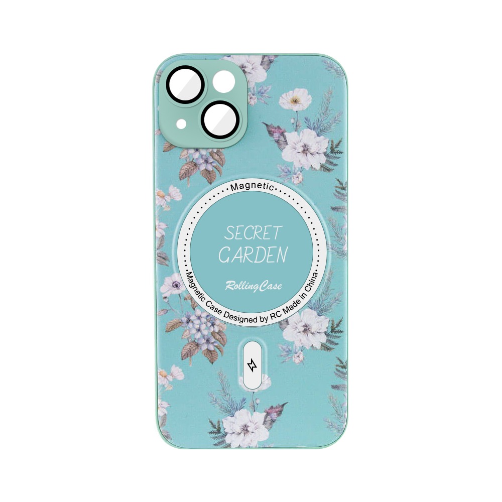 Калъф Secret Garden MagSafe Apple iPhone 14 Pro Max /мента/