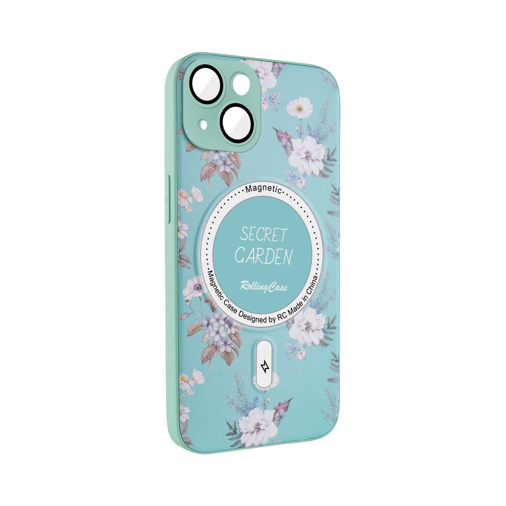 Калъф Secret Garden MagSafe Apple iPhone 14 Pro Max /мента/ – снимка 2