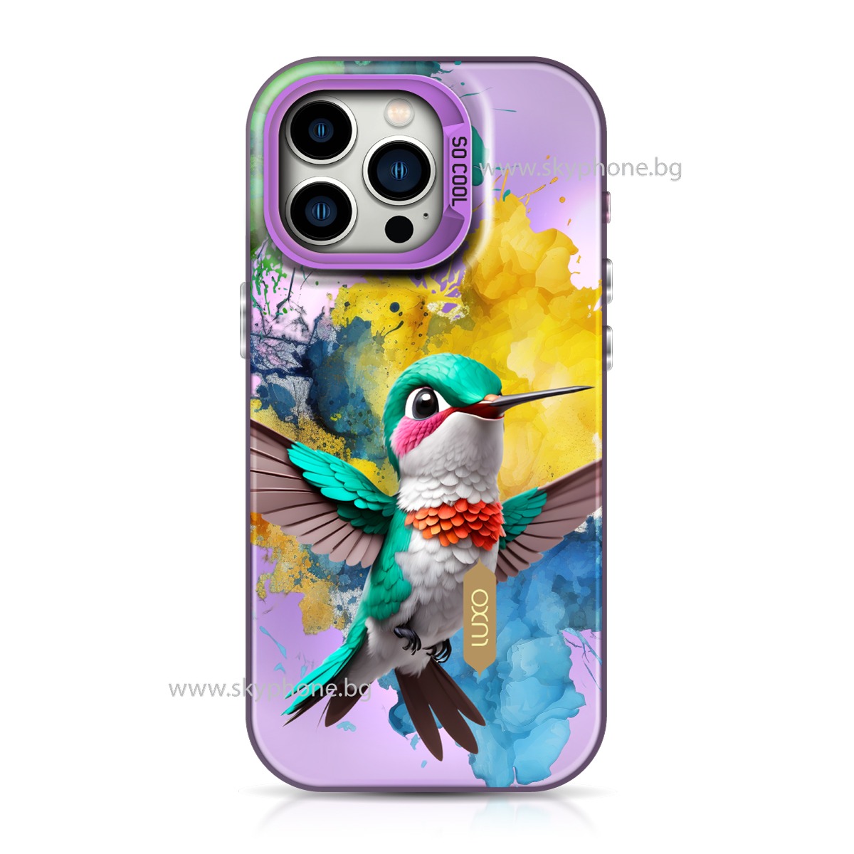 Калъф LUXO So CooL Apple iPhone 15 Plus /колибри/