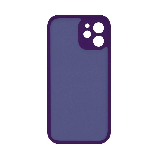 Калъф Soft Touch Apple iPhone 12 /тъмно лилав/ – снимка 2