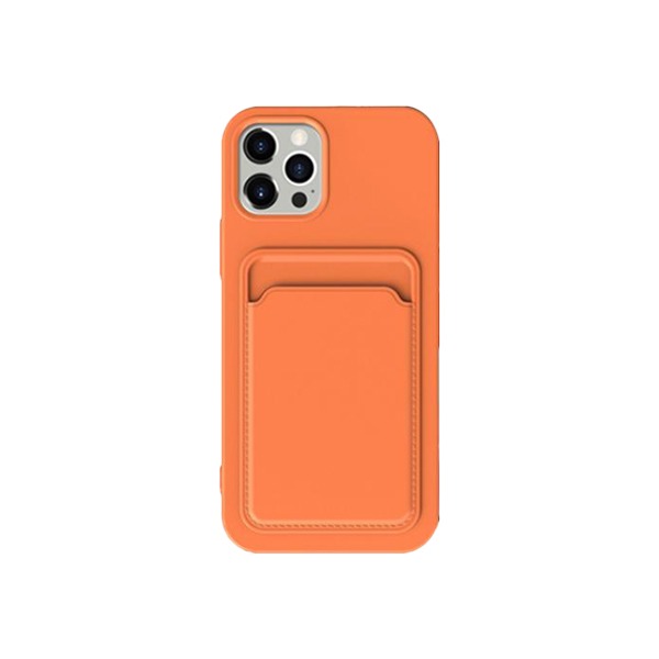 XO Калъф TPU със слот за карта Apple iPhone 15 Pro Max /оранжев/